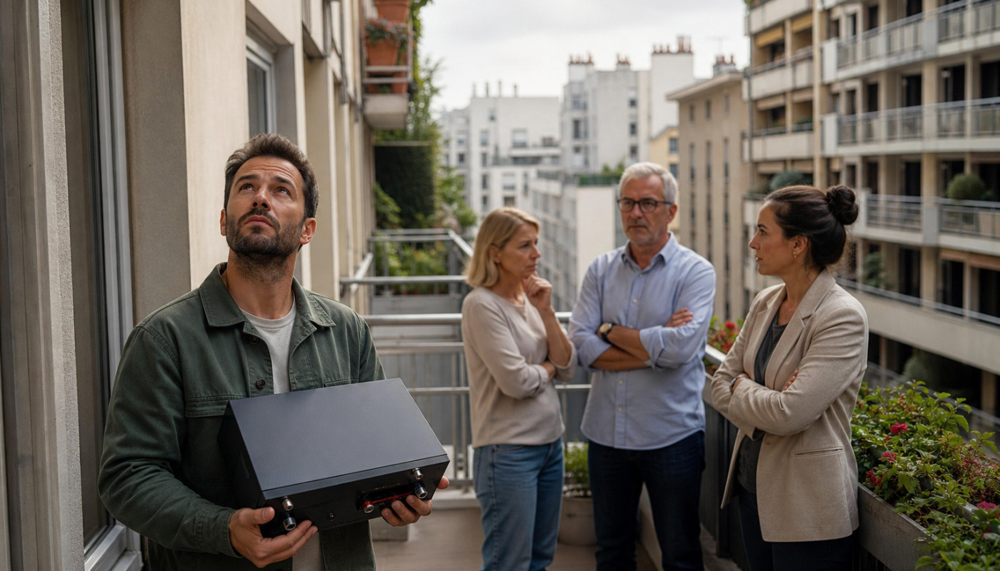 Installer sa batterie solaire en copropriété : mission impossible ?